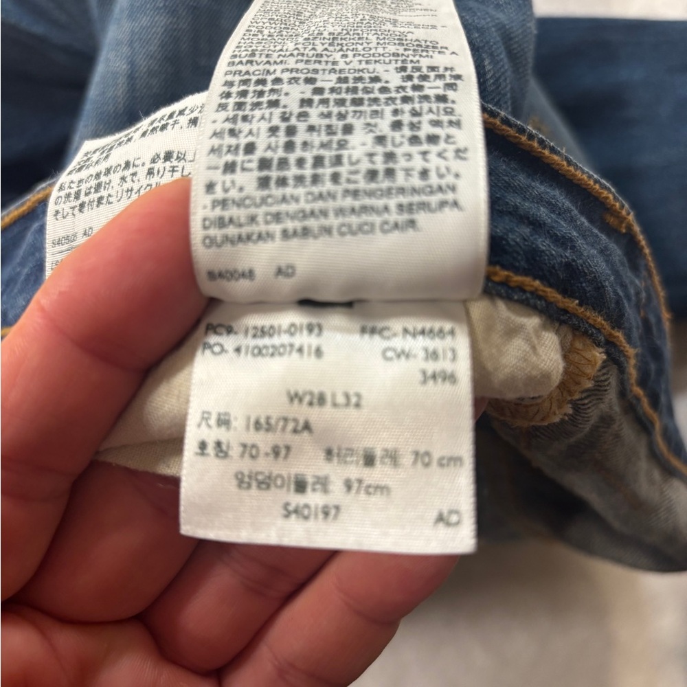 Men’s Levi’s 501 Jeans Size W28 L32 - Picture 4 of 6